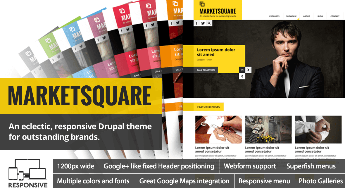 MarketSquare Drupal Theme