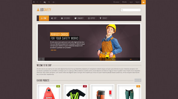 Leo Safety Prestashop Theme