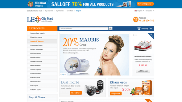 Leo Citymart Prestashop Theme
