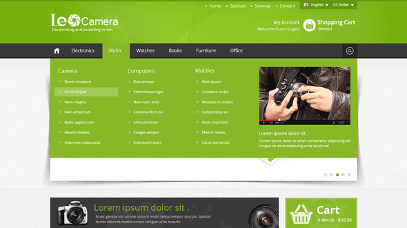 Leo Camera Prestashop Theme
