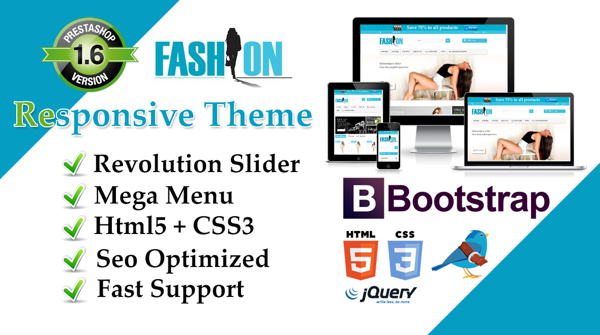Fashion Prestashop Theme Responsive