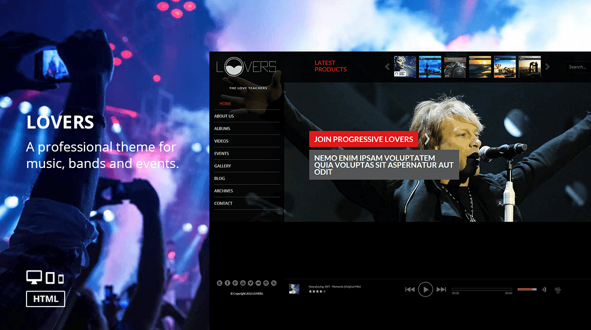 Html Themes Music | lovers music html theme themes templates Html Themes Music | lovers music html theme themes templates