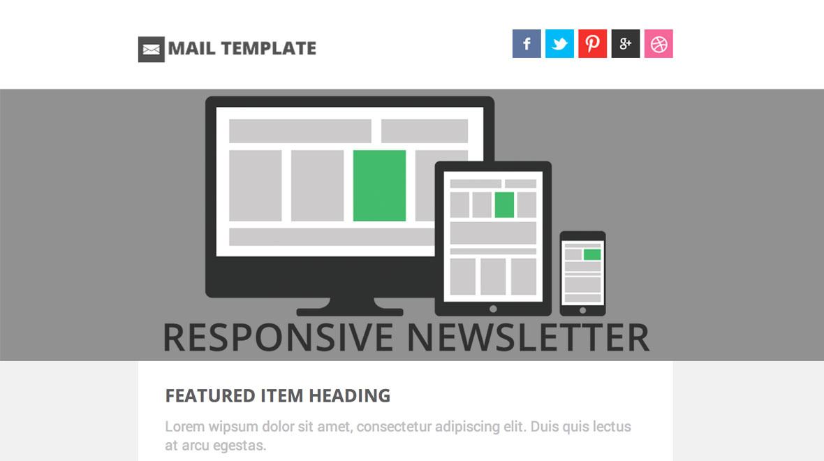 email templates responsive