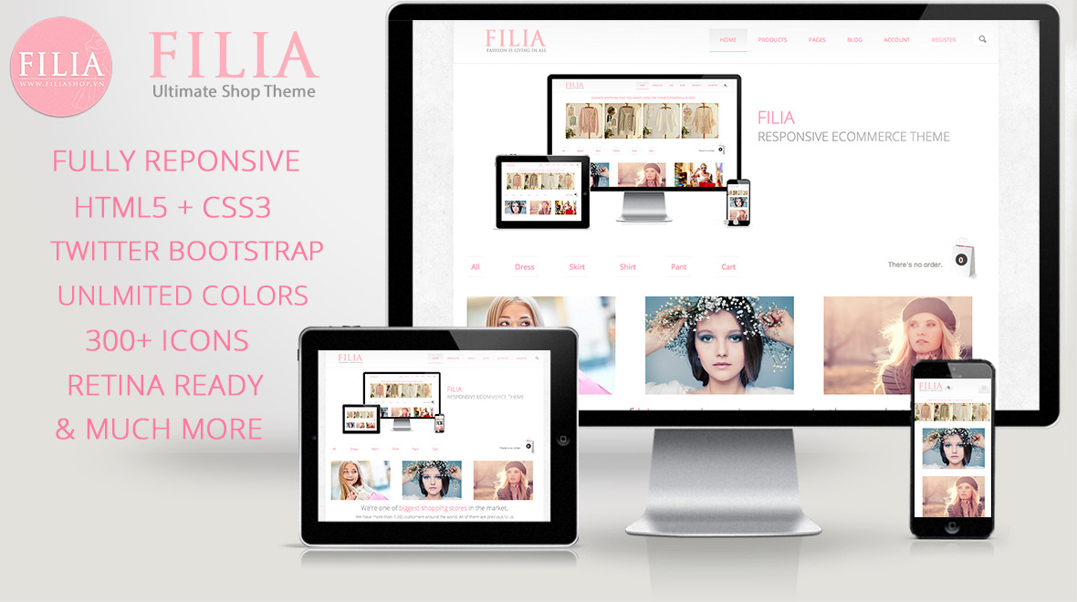 FILIA - Ultimate Responsive eCommerce Drupal Theme