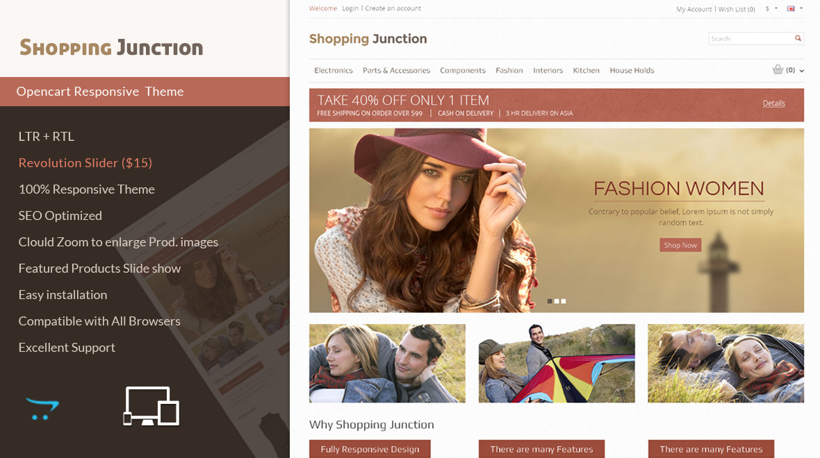 Shopping Junction - OpenCart Responsive Theme