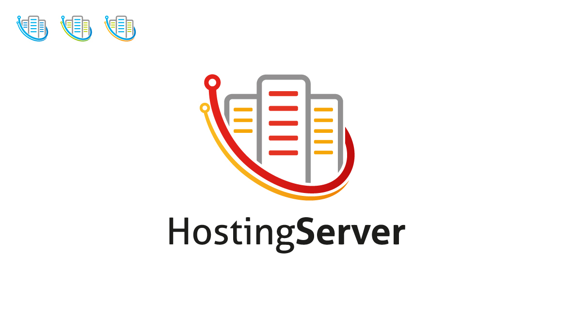 hosting server logo logos graphics