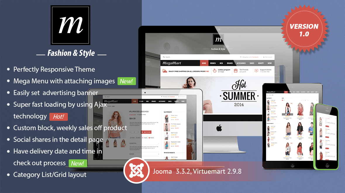 Climax - Responsive Virtuemart Template