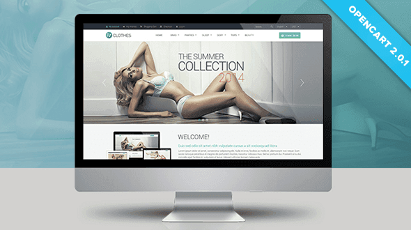 Pav Clothes - Responsive Opencart theme