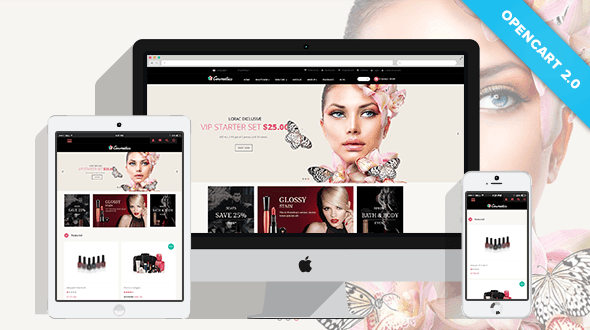 Pav Cosmetics - Responsive Opencart Theme