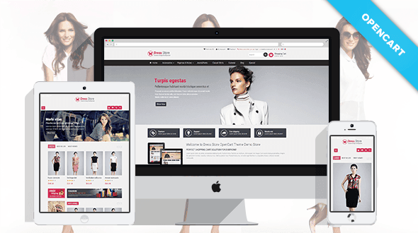 Pav Dress Store - Responsive Opencart theme