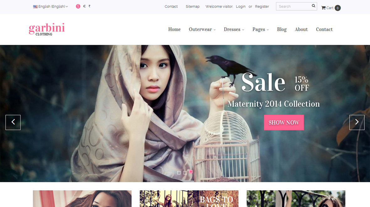 Garbini - Stylish Prestashop Fashion Shop