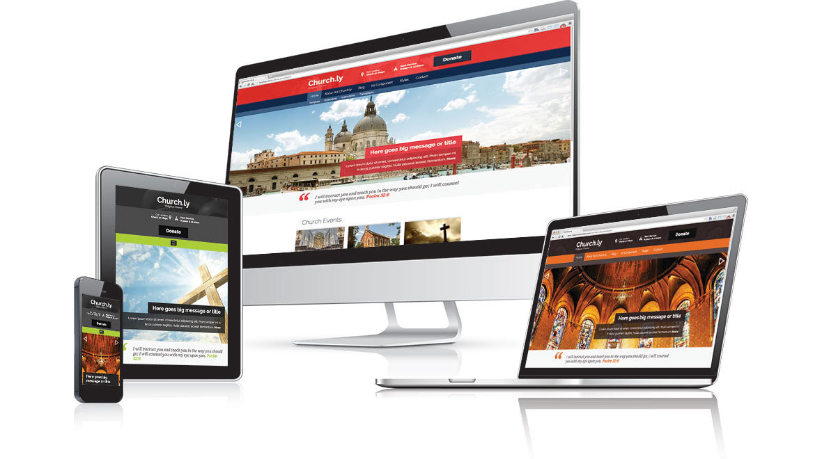 Hot Churchly Joomla Template