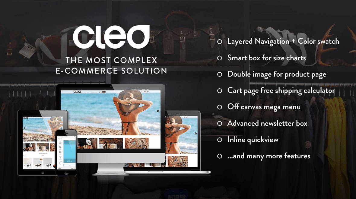 Cleo - Responsive Magento Theme